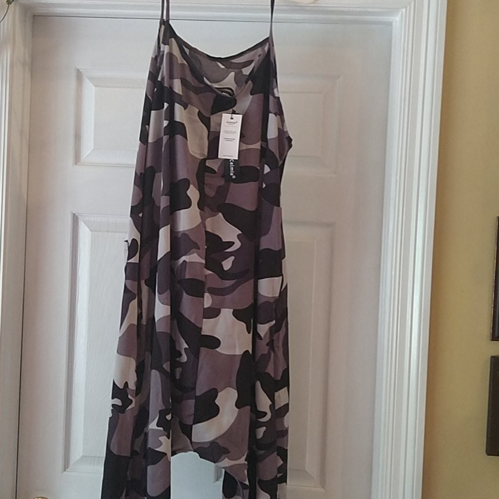 Sexy slinky jump suit with spaghetti straps